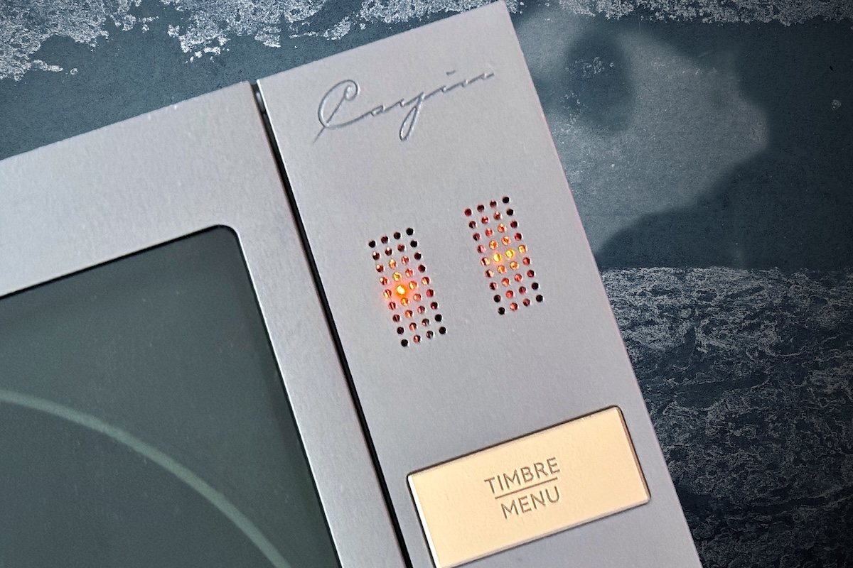 Cayin CP6 Review – Glowing Tubes Seen Through the Ventilation Grille