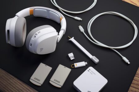Glorious GHS Wireless InfinitePlay: Gaming Headset with Battery Swap Without Interruptions Glorious GHS Wireless InfinitePlay