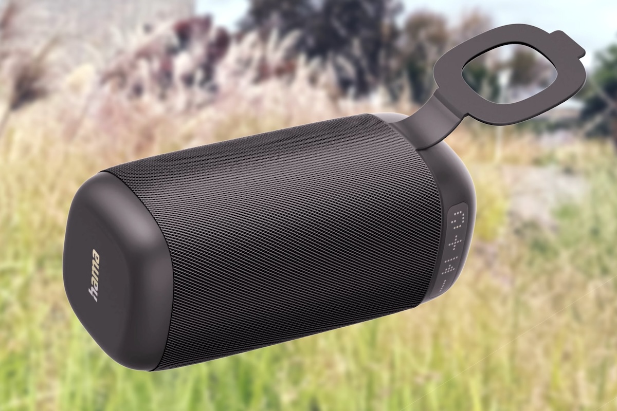 Hama Tube X: Bluetooth speaker with a replaceable battery for 20 euros Hama Tube X Bluetooth Speaker