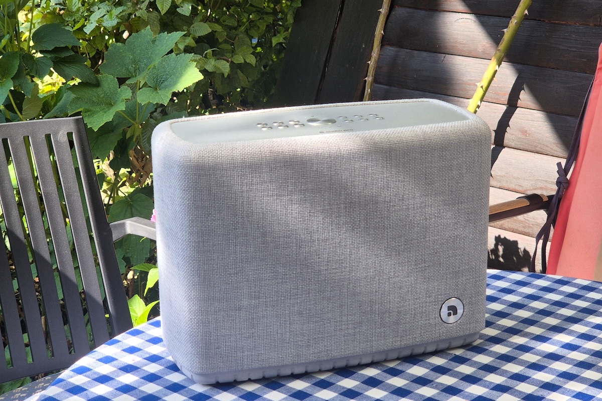 Audio Pro A15 W in the Garden