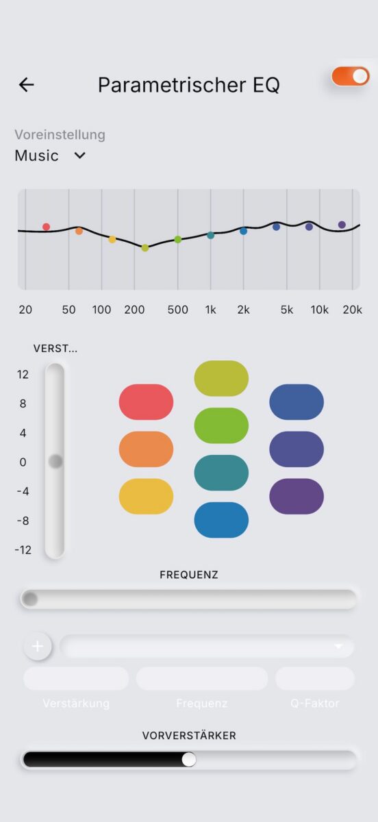 Creative Nexus App with Creative XF1 – Screenshot 4