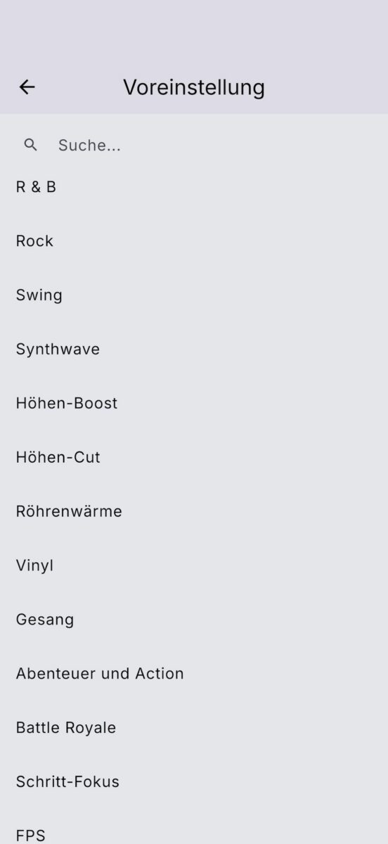Creative Nexus App with Creative XF1 – Screenshot 6