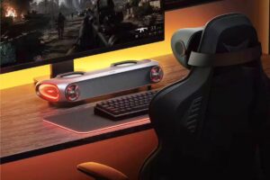 OXS Thunder Mini X: Gaming soundbar with wireless neck speaker OXS Thunder Mini X