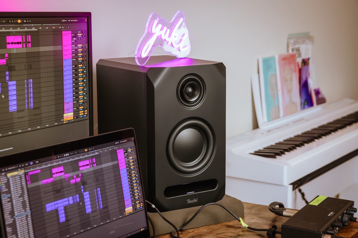 Teufel STUDIO 5X in the recording studio